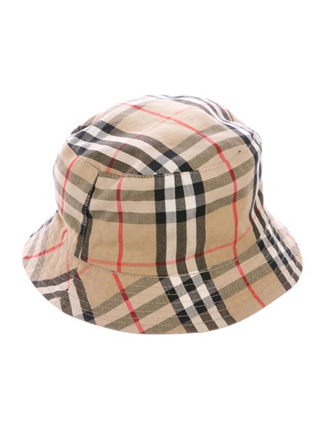 baby burberry hats|burberry reversible check hat.